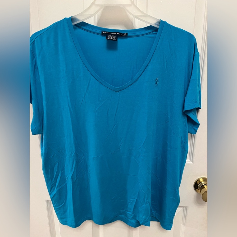 Ralph Lauren Sport Turquoise Tee